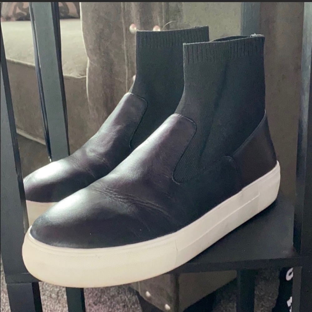 Faux balenziaga platform high tops